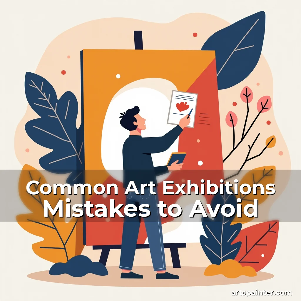 Common Art Exhibitions Mistakes to Avoid