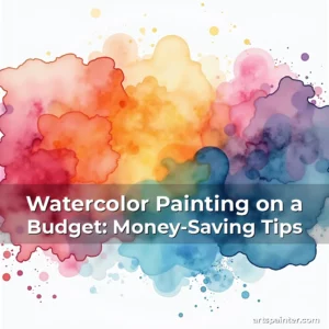 Watercolor Painting on a Budget: Money-Saving Tips