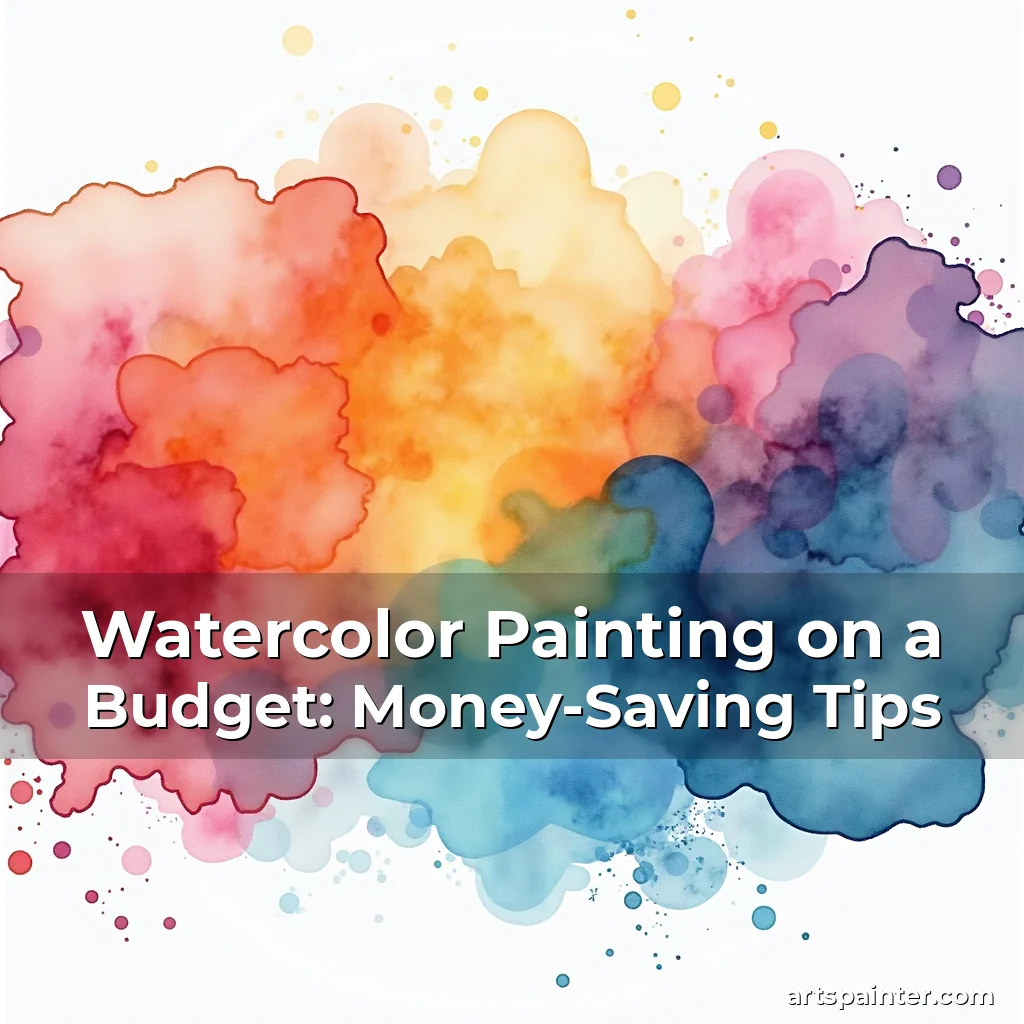 Watercolor Painting on a Budget: Money-Saving Tips