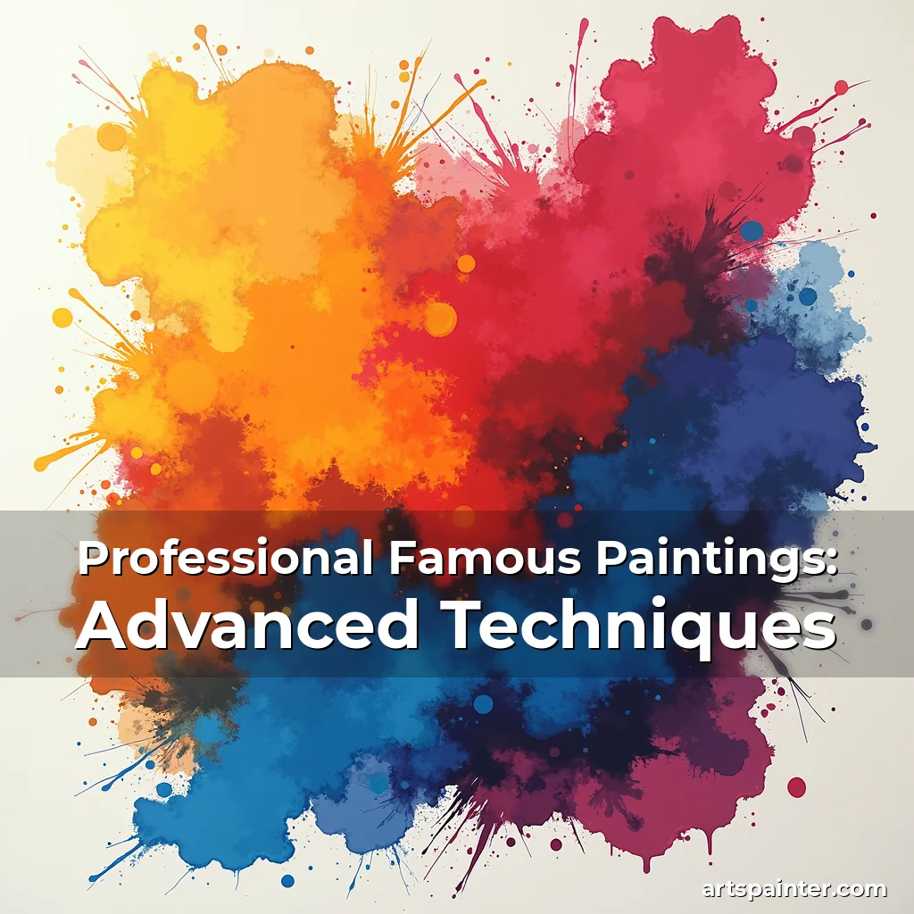 Professional Famous Paintings: Advanced Techniques