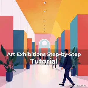 Artistic representation for Art Exhibitions Step-by-Step Tutorial