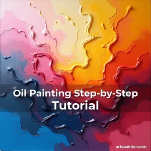 Oil Painting Step-by-Step Tutorial 2 Artistic representation for Oil Painting Step-by-Step Tutorial