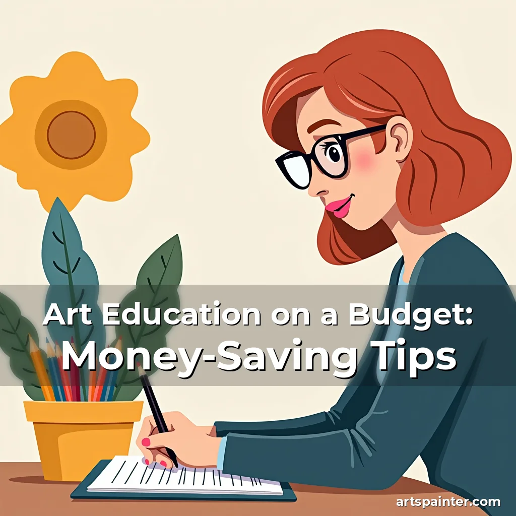 Art Education on a Budget: Money-Saving Tips