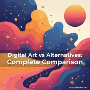 Artistic representation for Digital Art vs Alternatives: Complete Comparison