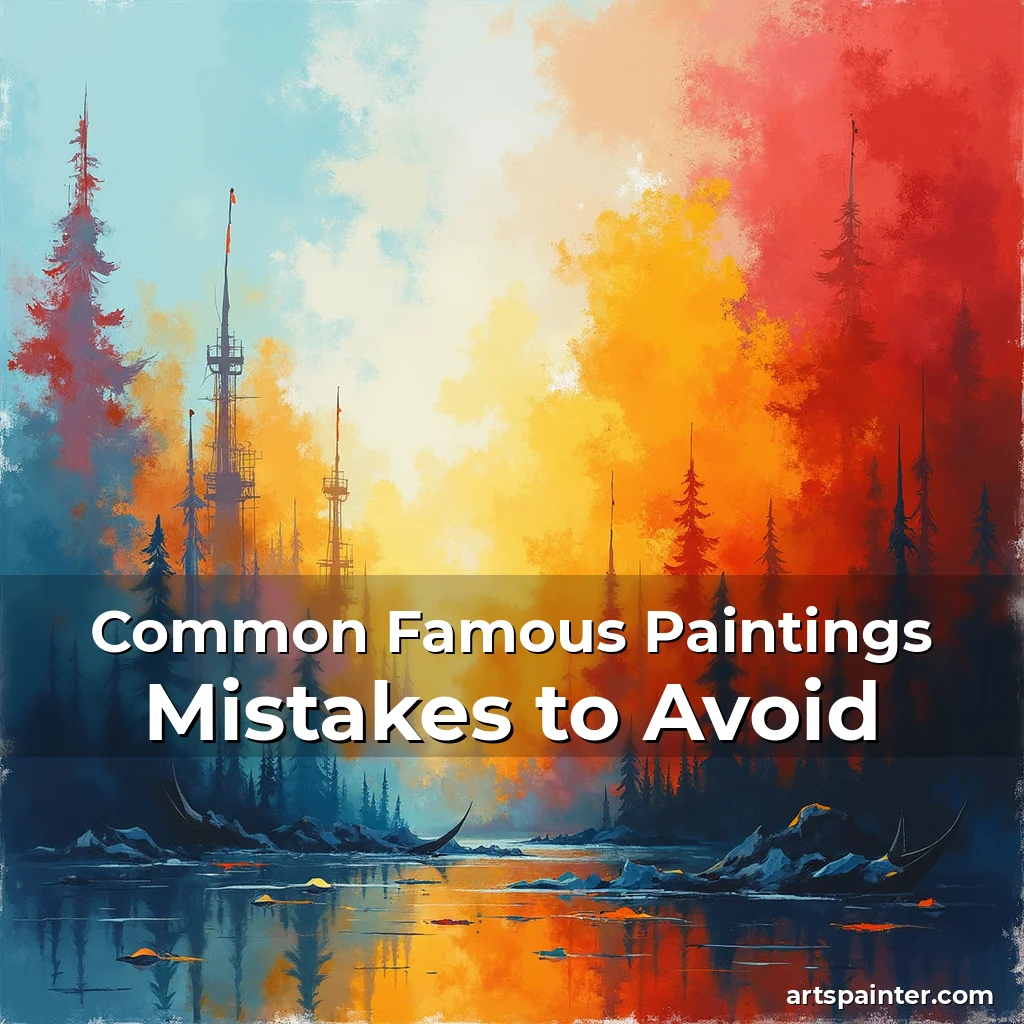 Common Famous Paintings Mistakes to Avoid
