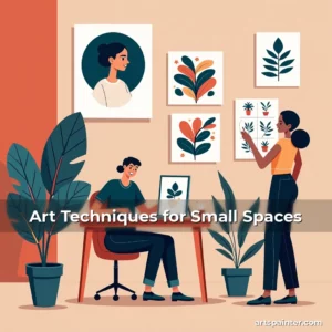 Art Techniques for Small Spaces