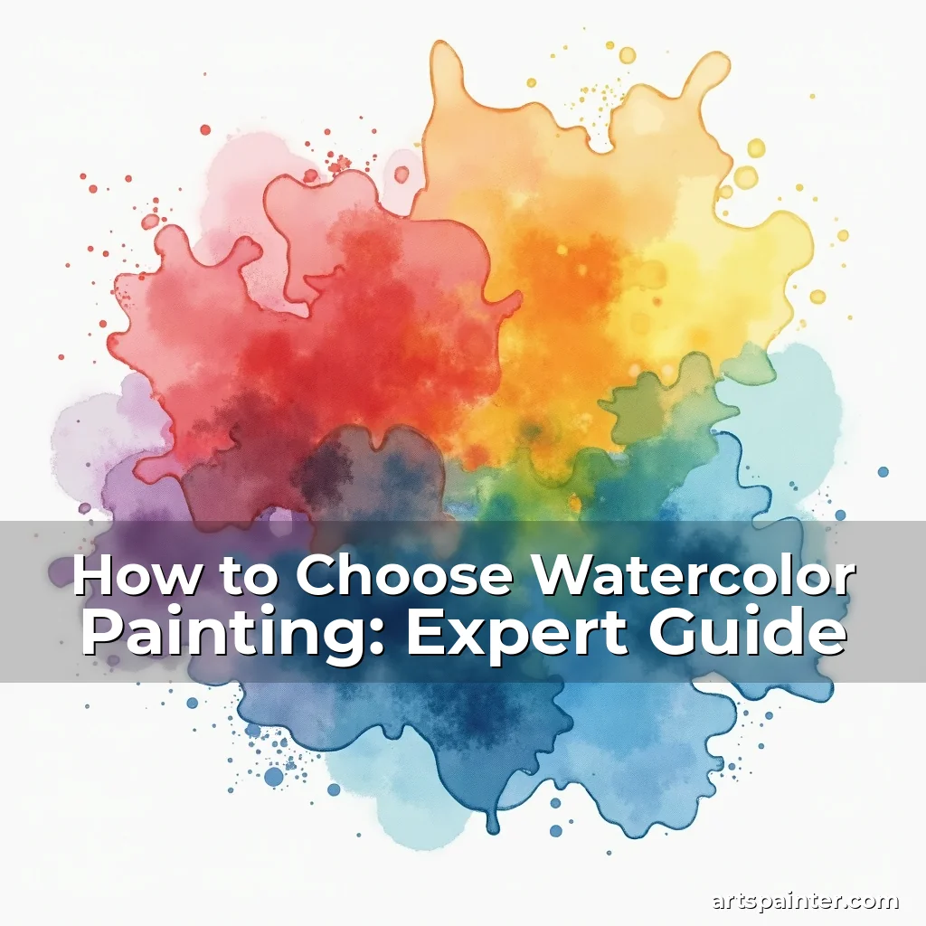 How to Choose Watercolor Painting: Expert Guide