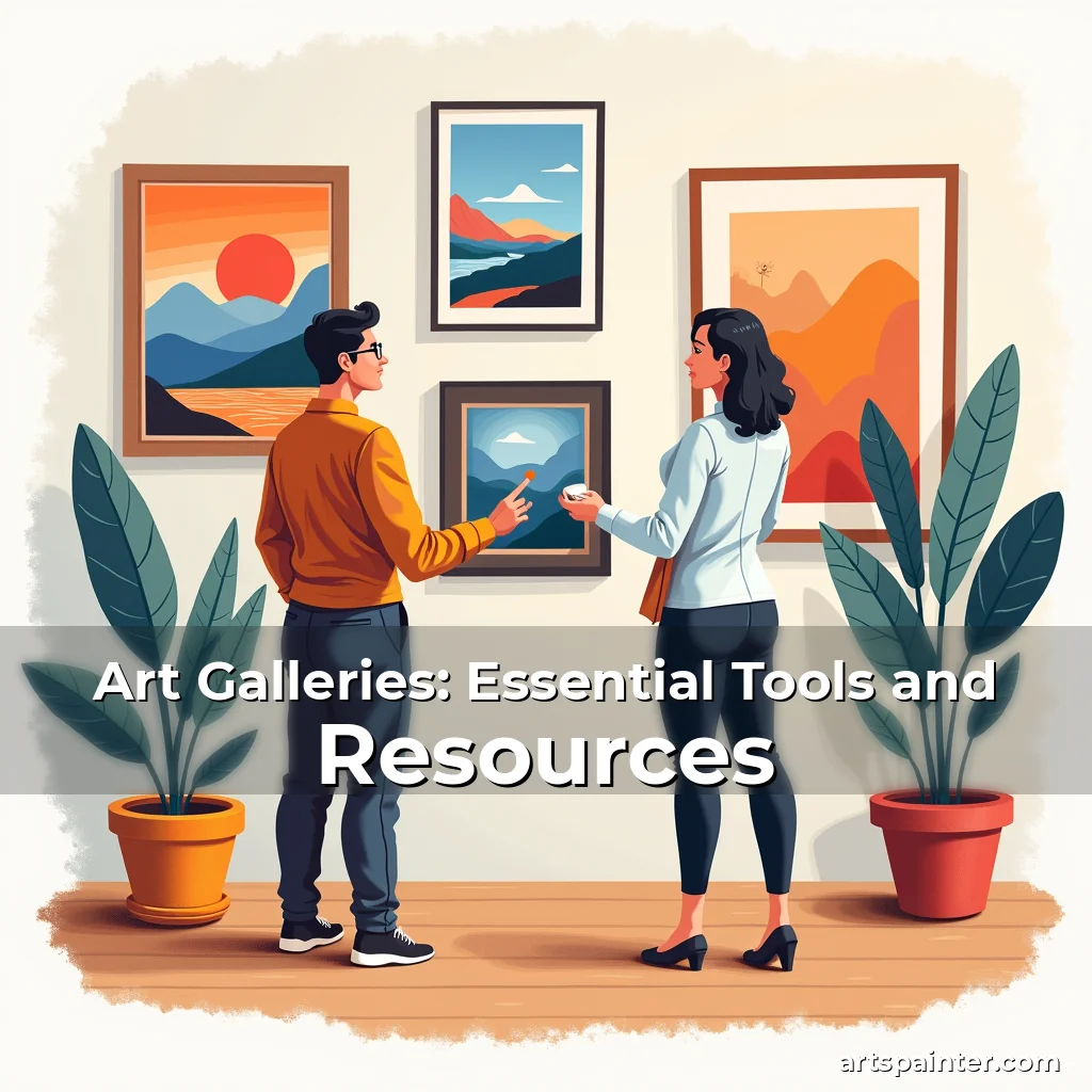Art Galleries: Essential Tools and Resources