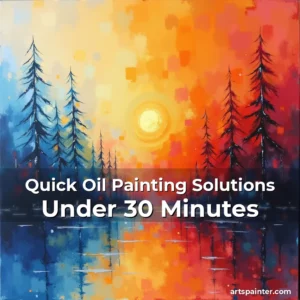 Quick Oil Painting Solutions Under 30 Minutes 3 Artistic representation for Quick Oil Painting Solutions Under 30 Minutes