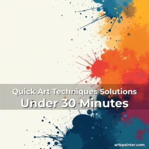Quick Art Techniques Solutions Under 30 Minutes