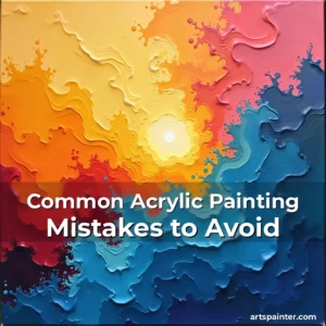Common Acrylic Painting Mistakes to Avoid 5 Artistic representation for Common Acrylic Painting Mistakes to Avoid