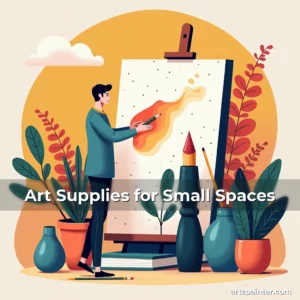 Art Supplies for Small Spaces 5 Artistic representation for Art Supplies for Small Spaces