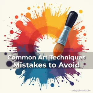 Common Art Techniques Mistakes to Avoid