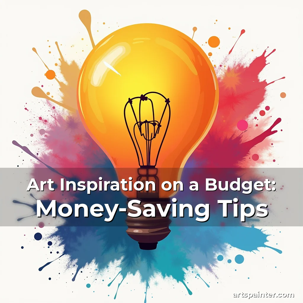 Art Inspiration on a Budget: Money-Saving Tips