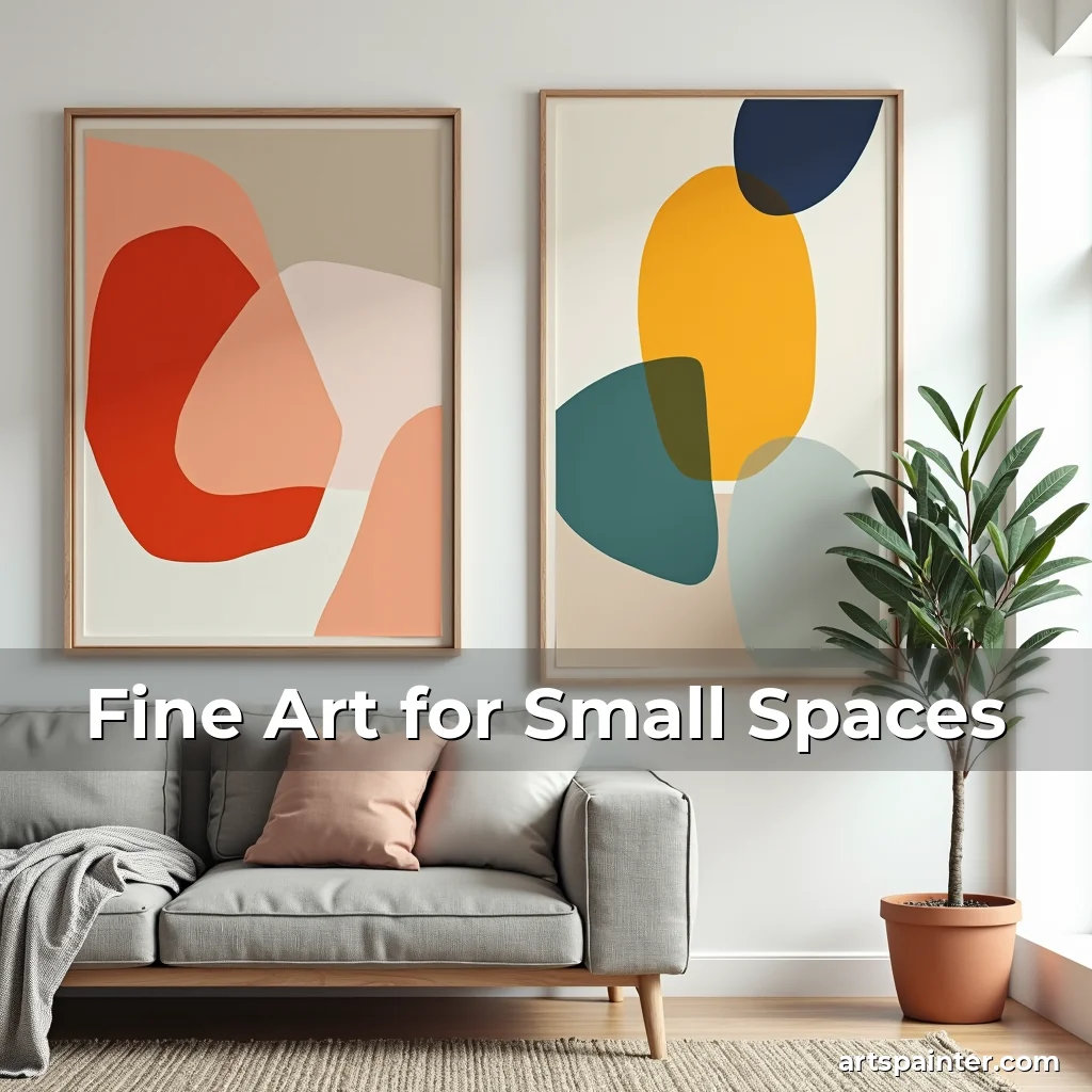 Read more about the article Fine Art for Small Spaces