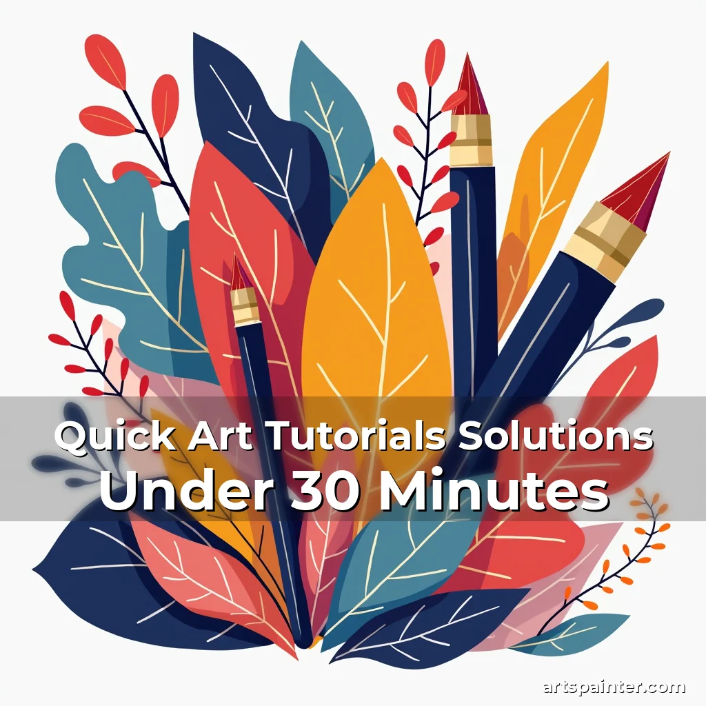 Quick Art Tutorials Solutions Under 30 Minutes