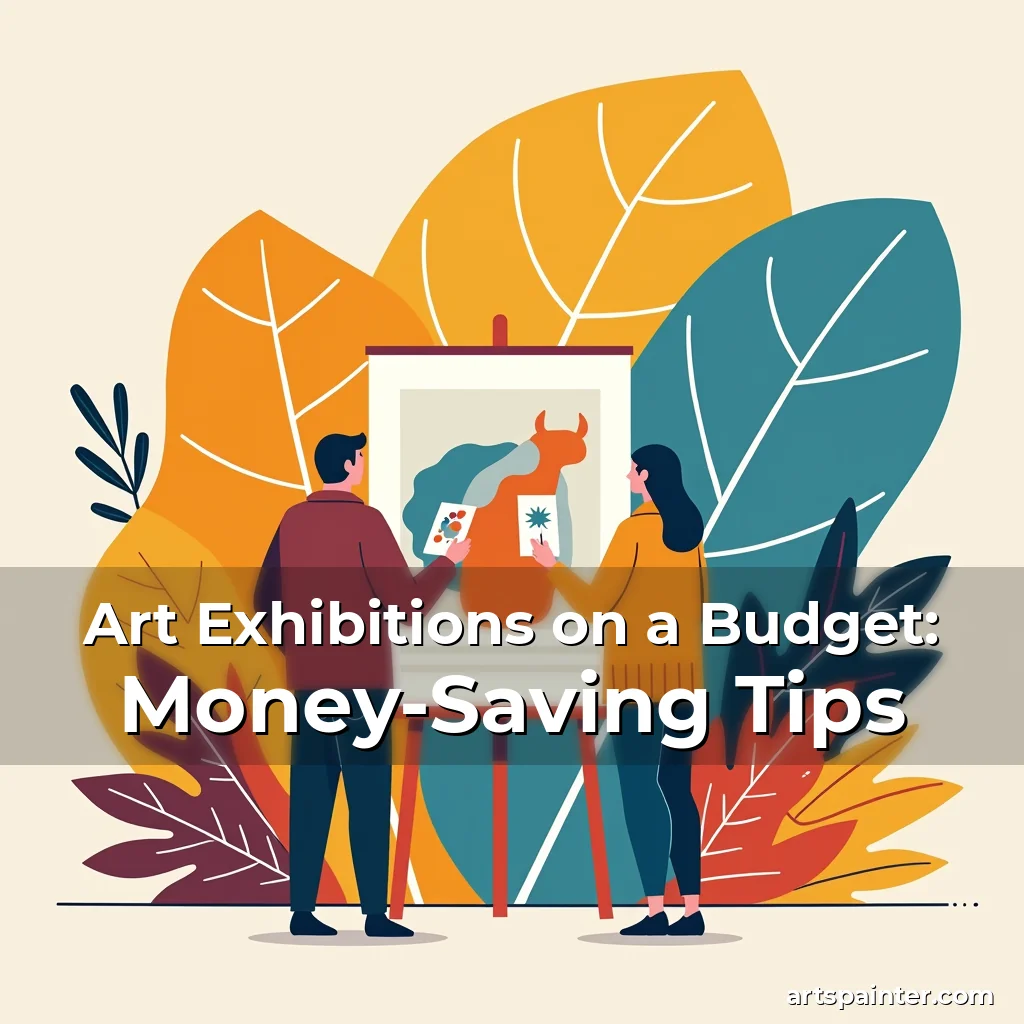Art Exhibitions on a Budget: Money-Saving Tips