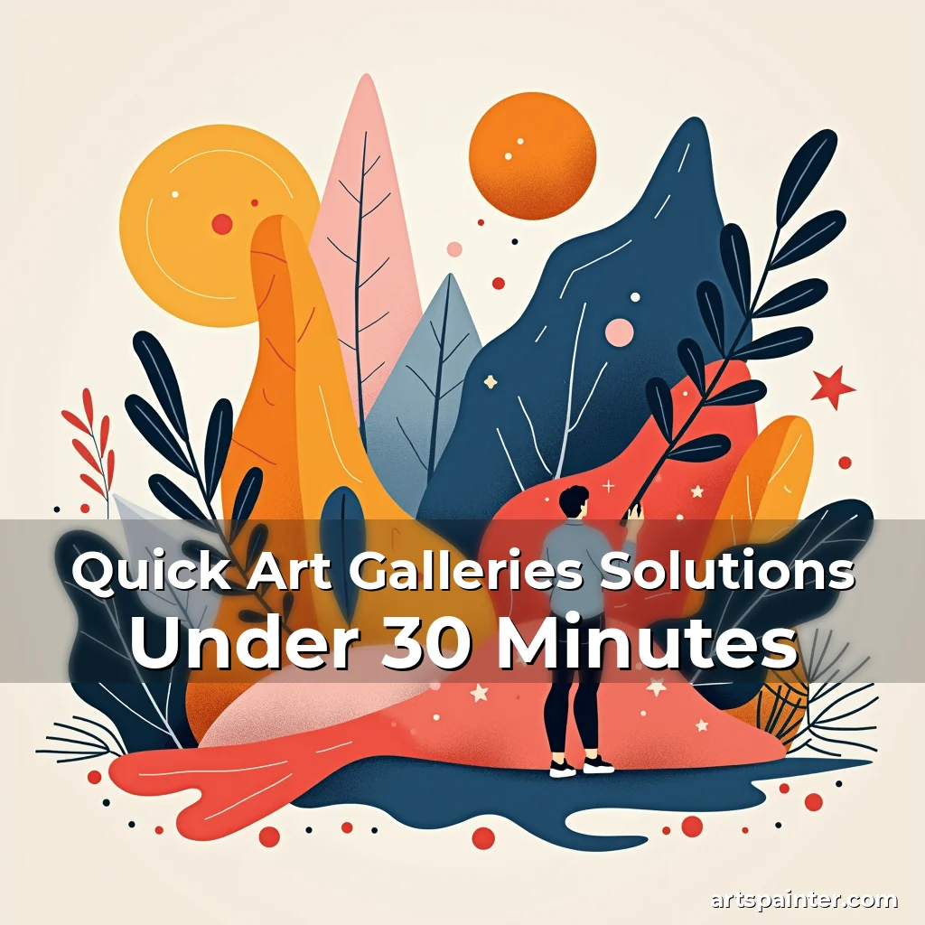 Quick Art Galleries Solutions Under 30 Minutes