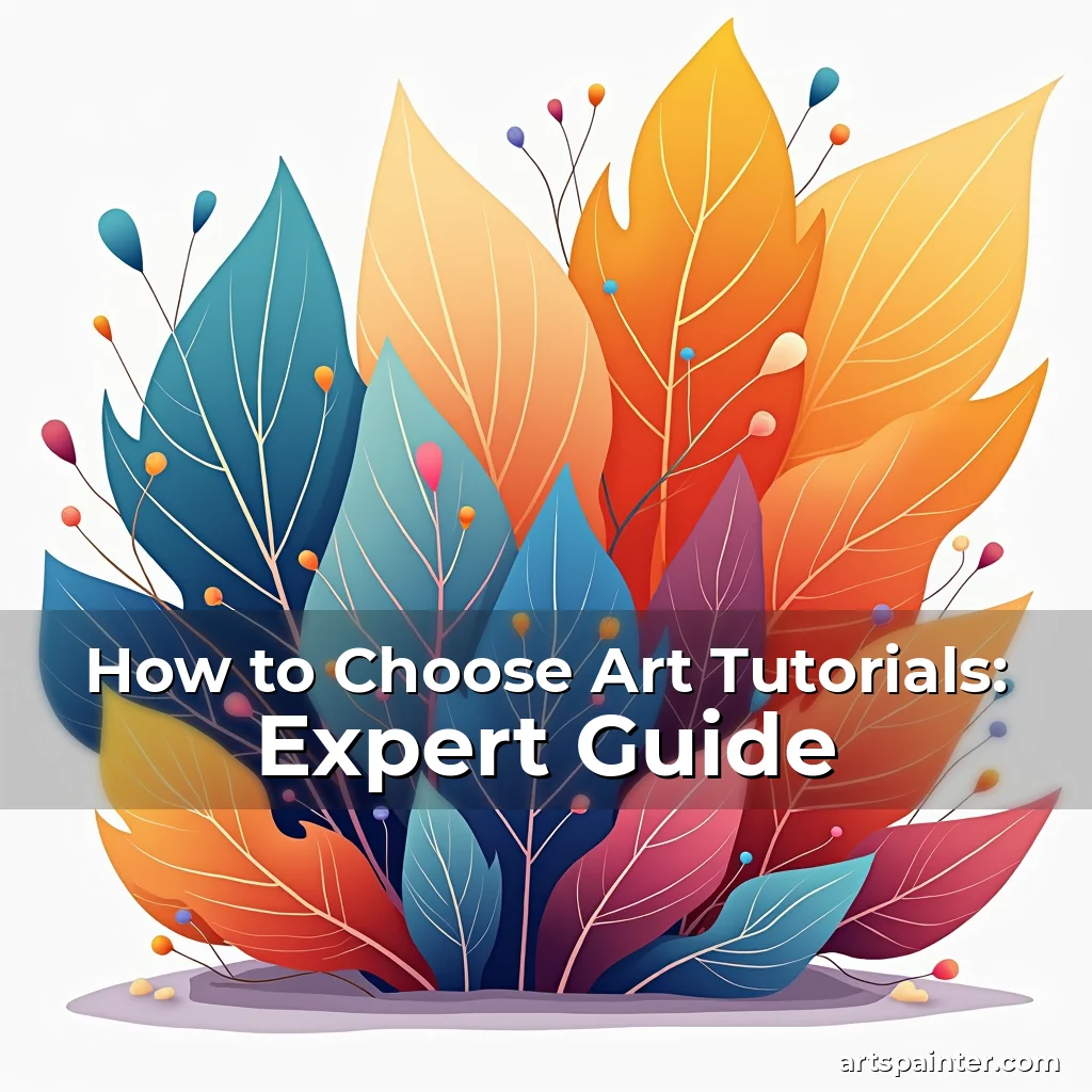 How to Choose Art Tutorials: Expert Guide