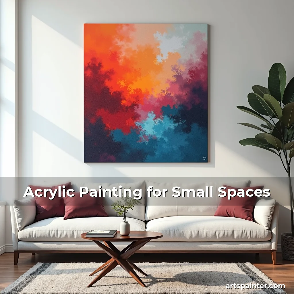 Acrylic Painting for Small Spaces