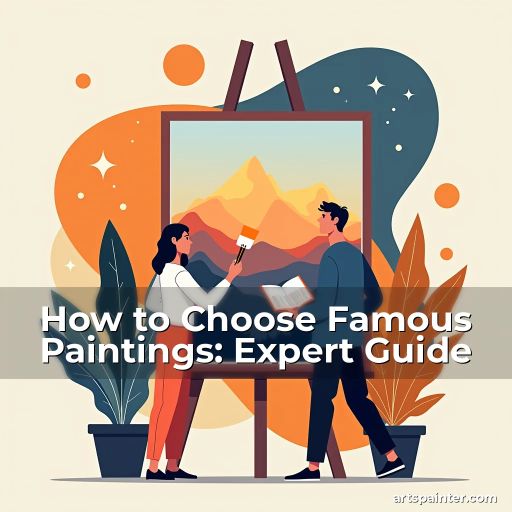 How to Choose Famous Paintings: Expert Guide