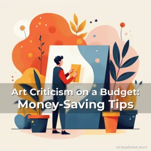 Art Criticism on a Budget: Money-Saving Tips 3 Artistic representation for Art Criticism on a Budget: Money-Saving Tips