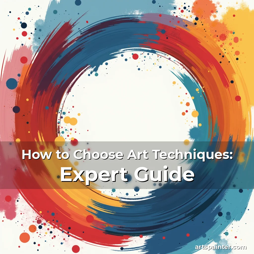 Read more about the article How to Choose Art Techniques: Expert Guide