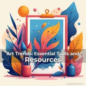 Artistic representation for Art Trends: Essential Tools and Resources