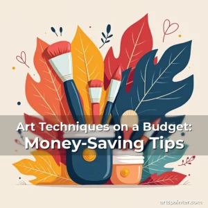 Art Techniques on a Budget: Money-Saving Tips