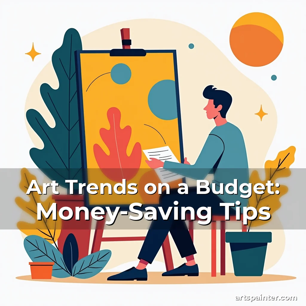 Art Trends on a Budget: Money-Saving Tips