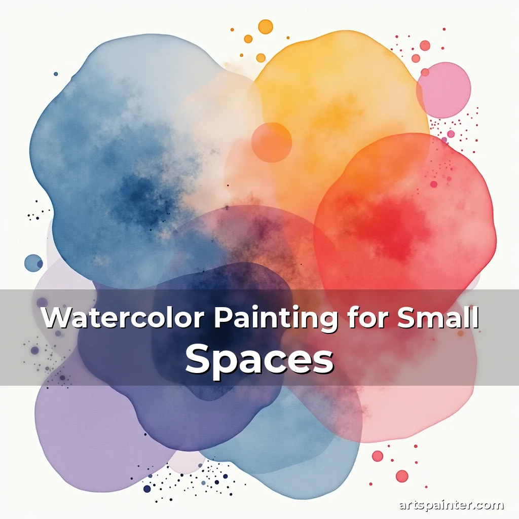Watercolor Painting for Small Spaces